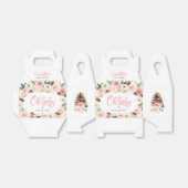 Oh Baby Winter Blush Pink Blütendusche Geschenkschachtel (Ungefaltet)