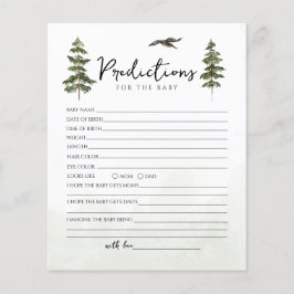 Oh Baby Woodland Wasserfarbe Vorhersage Kinderspie