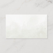 Oh Baby Woodland Watercolor Rustikales Gästebuch Begleitkarte (Rückseite)