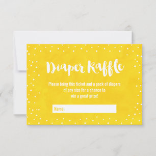 Oh Baby Yellow Baby Dusche Windelwanne Einladung