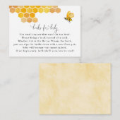 Oh Babybücher für Babyaufkleber Begleitkarte (Vorne/Hinten)