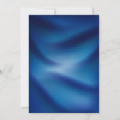 Oh Babyparty-rustikales Sonnenblume-Marine-Blau Einladung (Rückseite)