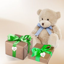 Oh Babys! Neutrale Twin Storks Herzkleber