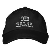 OH! BAMA BESTICKTE BASEBALLKAPPE (Vorderseite)