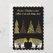 Oh Bären Weihnachten ist hier Golden Pines Black N (Vorderseite)