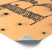 "OH BEAR" | Funny Cool Panda Poster (Ecke)