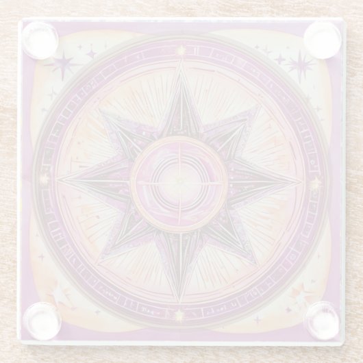 Oh Beautiful Star Glasuntersetzer (Rückseite)