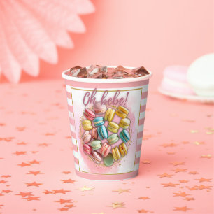 Oh bebe French Patisserie Baby Showroom Pappbecher