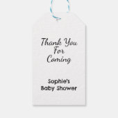 Oh Boy, Adventure Awaits, Blue Geschenkanhänger (Rückseite)