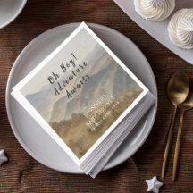 Oh Boy Adventure erwartet Mountains Baby Shower