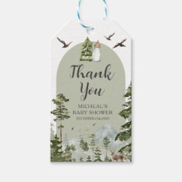 Oh Boy Adventure Pine Forest Danke Geschenkanhänger