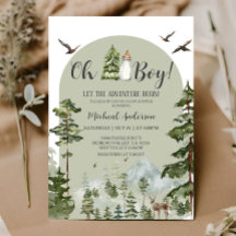 Oh Boy Adventure Pine Forest Weihnachtsdusche