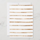 Oh Boy Baby Dusche Party Modern Gold Eucalyptus Einladung (Rückseite)