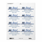 Oh Boy Baby Dusche Wasserflasche (Vorne)