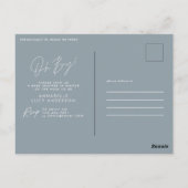 oh-boy-Baby-Duschvorrichtung Postkarte (Rückseite)