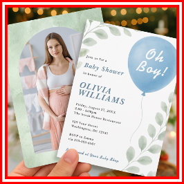 Oh Boy Baby-Einweihungsparty Einladung