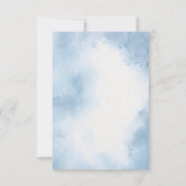 Oh Boy Baby Shower Dankeskarte (Rückseite)