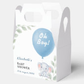 Oh Boy Baby Shower Geschenkschachtel (Geöffnet)