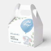 Oh Boy Baby Shower Geschenkschachtel (Vorderseite)