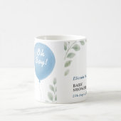 Oh Boy Baby Shower Kaffeetasse (Mittel)