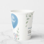 Oh Boy Baby Shower Pappbecher (Rechts)