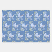 Oh Boy Baby Stroller und Mobile Wrapping Paper Geschenkpapier Set (Vorderseite)