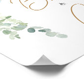 Oh Boy Balloon Baby Shower Bücher und Geschenke Poster (Ecke)