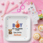 Oh Boy Basketball Thema Geburtstag Pappteller (Party)