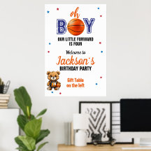 Oh Boy Basketball Thema Geburtstag