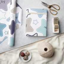 Oh Boy Blue Green Stars Baby Shower Baby Geschenk