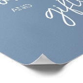 Oh Boy Boho Minimalistisch Baby Dusche Bücher und Poster (Ecke)