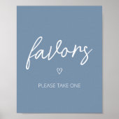Oh Boy Boho Minimalistisch Baby Shower Favoriten Poster (Vorne)