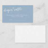 Oh Boy Boho Minimalistisch Babydusche Windelwanne Begleitkarte (Vorne/Hinten)