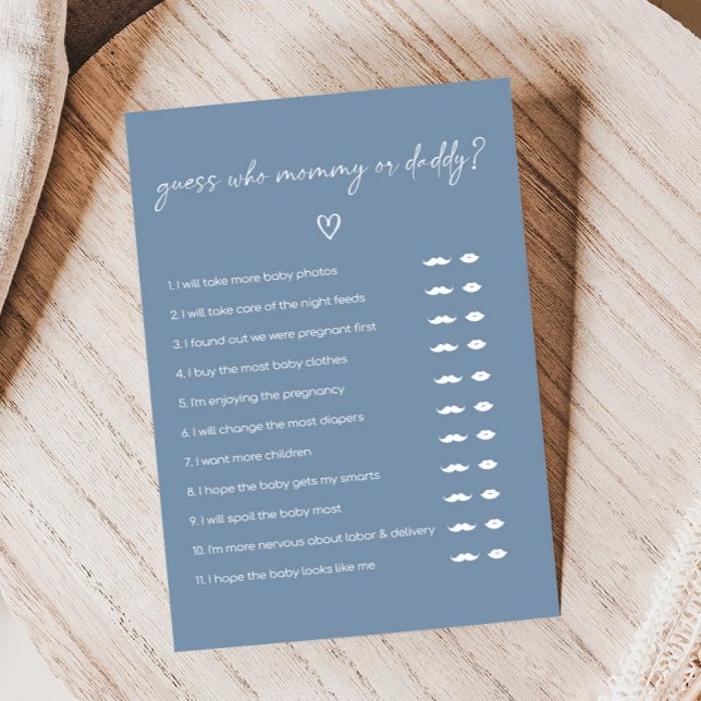 Oh Boy Boho Minimalistische Babyparty-Ratspiel (Modern Oh Boy Baby Shower Game)
