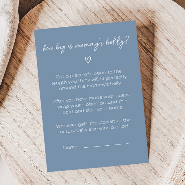 Oh Boy Boho Minimalistische Babyparty Wie groß ist (Modern Oh Boy Baby Shower Game)