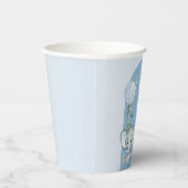 Oh Boy Elephant Boy Balloon Baby Dusche Pappbecher (Rechts)