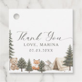 Oh boy let the adventure begin baby shower geschenkanhänger (Vorderseite)