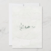 Oh Boy Let's Adventure Begin Forest Baby Shower Einladung (Rückseite)