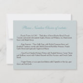 Oh Boy liman Heißluftballon RSVP Karte (Rückseite)