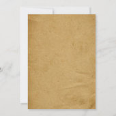 Oh Boy Little Pumpkin Fall Baby Dusche Einladung (Rückseite)