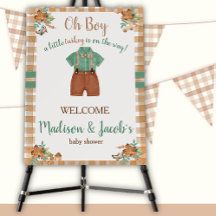 Oh Boy Little Turkey Baby Dusche