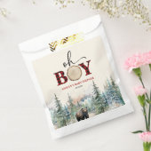 Oh Boy Lumberjack Wald Bear Baby Dusche Geschenktütchen (Versiegelt)