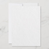 Oh boy! Modern Blue bow baby shower Einladung (Rückseite)