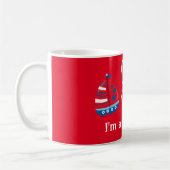 Oh Boy Nautical New DAD Kaffee Tasse (Links)
