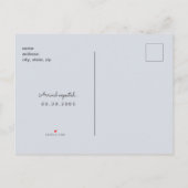 Oh Boy Pale Blue Ultrasound Foto Ankündigung Po (Rückseite)