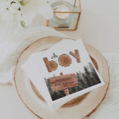 Oh Boy Pine Trees Serviette