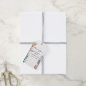 Oh Boy Safari Animals Baby Dusche Danke Geschenkanhänger (Mit Garn)