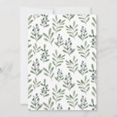 Oh, Boy Safari Animals Baby Dusche Einladung (Rückseite)