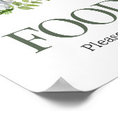 Oh, Boy Safari Baby Dusche Nahrung Poster (Ecke)