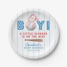 Oh Boy Sports Baseball Theme Babydusche